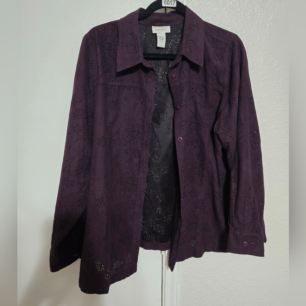 Elegant Purple Women's Jacket